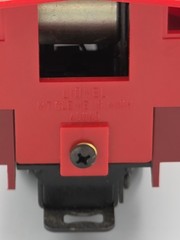 Vintage Lionel 8005 Engine Locomotive & Tender Used Loose Red 1:48 EUC