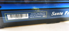 MTH O Scale Premier F-3 ABA Clear Body Diesel Engine Set #20-80002A NIB Santa Fe