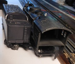 MARX 2-4-2 Smoker Locomotive ~ Southern Pacific ~ Double-Reduction Rd# 666 – O