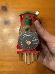 Peanuts Christmas Express Train Car Hawthorne Snoopy Steam Locomotive
