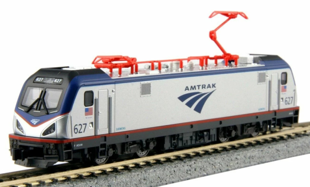 KATO 1373002 N Scale ACS-64 Amtrak 627 SIEMENS ELECTRIC CITY SPRINTER 137-3002
