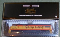 Atlas HO 10003920 – Chessie System U30C #3300 – DCC/Sound