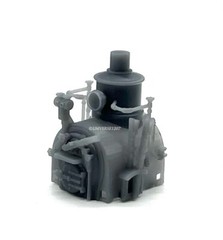 HOn30/HOe/HOn2-1/2 TMW 0-4-0 H.K. Porter Steam Locomotive Kit Fluted Engine H0e