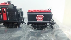 United PFM Brass Hillcrest 3-Truck Lumber Co. Climax (1987 run) – HO scale