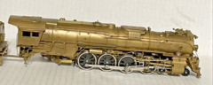 4-8-4 S.F. BRASS HO PACIFIC FAST MAIL MODEL RTR. / UNITED / In Box