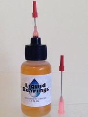 Liquid Bearings, BEST 100%-synthetic oil for G-scale Aristo-Craft, any model RR