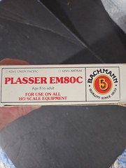 Vintage Bachmann HO Scale Amtrak Plasser Track CleaningDiesel NIB Brand New