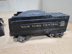 Vintage Marx 999 Electric 2-4-2 Black Die-Cast Locomotive New York Central AS-IS