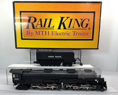 MTH RailKing 30-1129-1 Union Pacific Big Boy 4-8-8-4 O Used UPGRADED PS.2 #4020