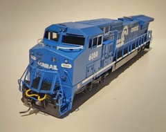 Bachmann Spectrum HO GE DASH 8-40CW Wide Cab DIESEL Conrail #6058