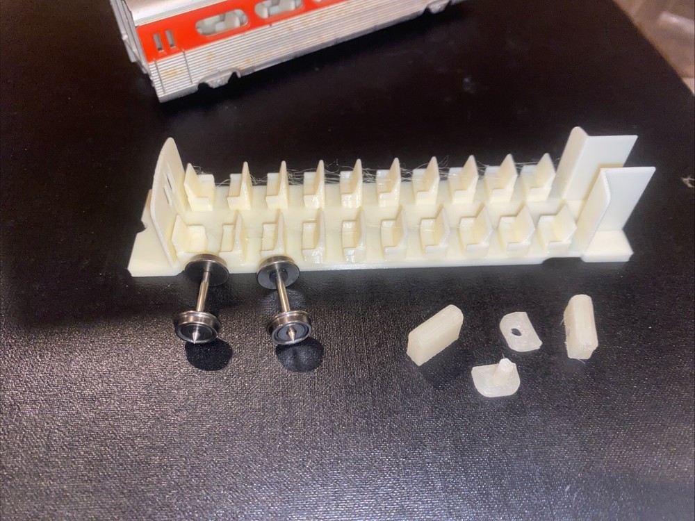 1 HO SCALE Interior Fits VARNEY GM-T1 AEROTRAIN Train Car Shell Not Included ￼