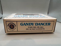 Bachmann HO Scale Gandy Dancer Electrically Powered Hand Car Original Box