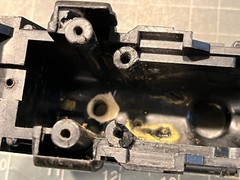 American Flyer S Train 302 Steam Locomotive Engine SHELL ONLY PART LOT F