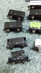 TOMIX JNR Freight Cars 12 cars, Bonus JNR T10 type tank container 2 units,