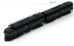 Key Imports N Scale Brass ALCO FA-2/FB-2 PRR Pennsy Radio Equipped VGC