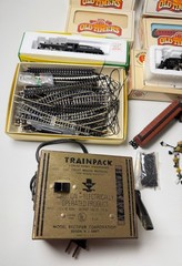 Vintage N Scale Model Train Estate Lot – Minitrix Bachmann Steam Locomotives Old