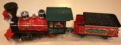 Eztec G Gauge NORTH POLE EXPRESS ENGINE & TENDER-Scientific Toy Christmas Train
