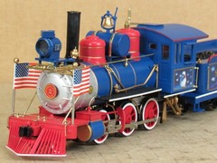 Bachmann/Hawthorne Village “Spirit of America” 2-6-0 Mogul Steam Engine On30 NOS