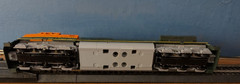 HO Scale Athearn BNSF C44-9 Diesel locomotive no 1000 Dummy