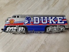 Duke University Collegiate Bachmann Model Train (Set of 3)