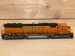 HO Scale DCC READY Athearn BNSF SD60M (Weathered) Locomotive