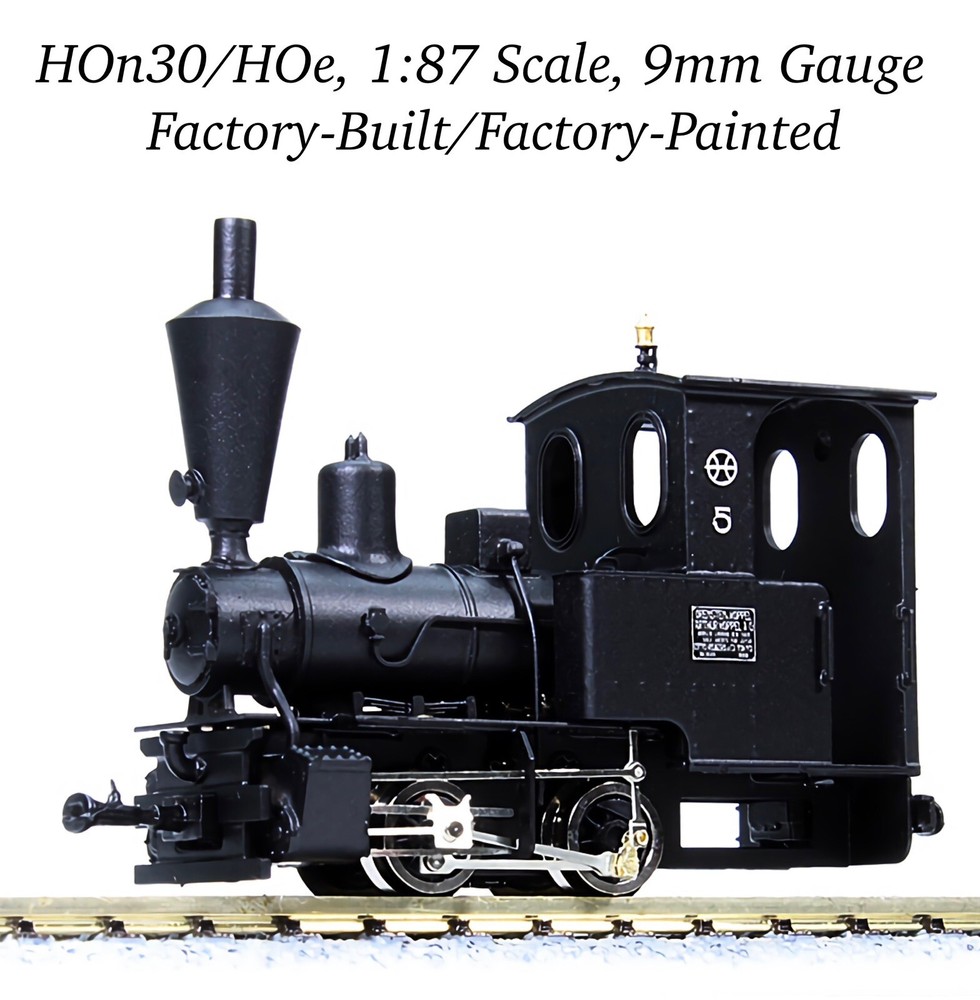 HOn30/HOe World Craft 0-4-0 Orenstein & Koppel Steam Locomotive #5 Narrow Gauge