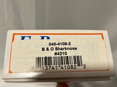 E-R Models HO Scale Baldwin RF-16 “Sharknose” Diesel #4210 B&O — Runs Great —Box
