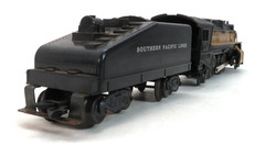 Marx No. 666 Custom Painted 2-4-2 Steam Locomotive & S.P. Tender, O Gauge