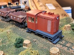 On30 Freelance “Davenport” Switcher Kit 3D Printed With Cab Interior Details