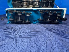 Weaver Santa Fe Blue Goose Steam Engine