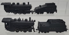 HO Assorted Mineral Lake & Southern Steam Locomotives & Tenders #6,130,382 [4]