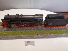 Kleinbahn D 52 2-10-0 Steam Locomotive Gauge H0.With Original Tender MyRef.(S85)
