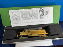 HO Scale Brass Diesel Engine UNDECORATED For Parts