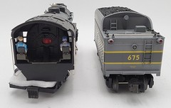 Lionel 2232020 O Union Pacific LionChief Hudson 4-6-4 Steam Locomotive #675 LN