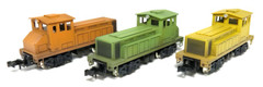 N Scale Aru-Model Semi-Centercab Industrial Diesel Switcher Locomotive Brass Kit