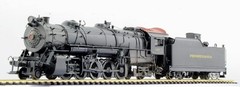 HO Brass ALCO Models PRR Pennsylvania 2-10-2 N-2sa #7915 – Weathered
