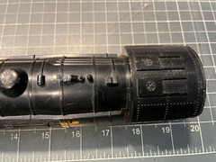 American Flyer S Train 302 Steam Locomotive Engine SHELL ONLY PART LOT F