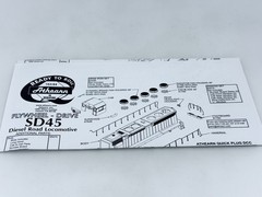 HO Scale Athearn RTR 95408 Rio Grande SD45 Powered Diesel Locomotive D&RGW #5319