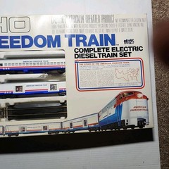 HO Scale Lionel American Freedom Train Passenger Train Set 08125