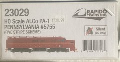 Rapido HO Scale 23029 Alco PA-1 Pennsylvania #5755 DCC Ready