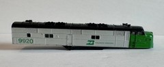 Atlas N Scale E7 Diesel Locomotive Shell Burlington National BN #9920