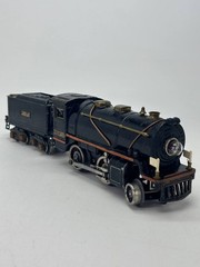 Ives 258 2-4-0 Steam Locomotive 1663T Tender O Gauge Prewar Tested С5+