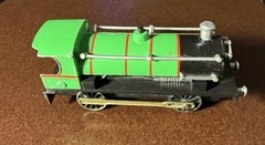 Schylling Green Locomotive Toy China Used