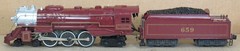 Lionel 8101 Chicago & Alton 4-6-4 Hudson Steam Engine O-Gauge *