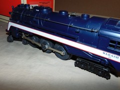 LIONEL O 18046 WABASH 4-6-4 STEAM ENGINE WITH SMOKE & SOUND + BOX
