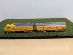 HO Broadway Limited EMD F7A+B Union Pacific UP #1467 Untested