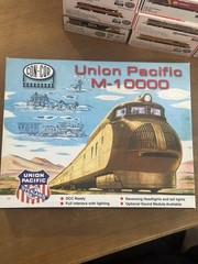 Con-Cor HO Union Pacific M-10000 Train Set DCC Added LNIB