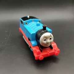 Thomas & Friends Mattel Train James The Red & Thomas Blue Plastic 2013 Used