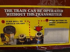 EZTEC Grand Canyon Express Train &Track G Gauge #36912- INCOMPLETE TESTED WORKS