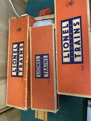 Lionel Postwar O-27 Gauge 1521WS 2065 Steam Engine Freight Set with Orig Boxes